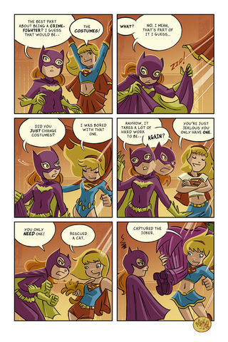 Illustration for article titled When the choice is fighting crime or getting candy the answer is simple
